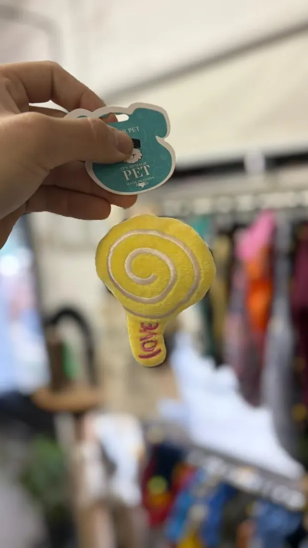 Piruleta de peluche